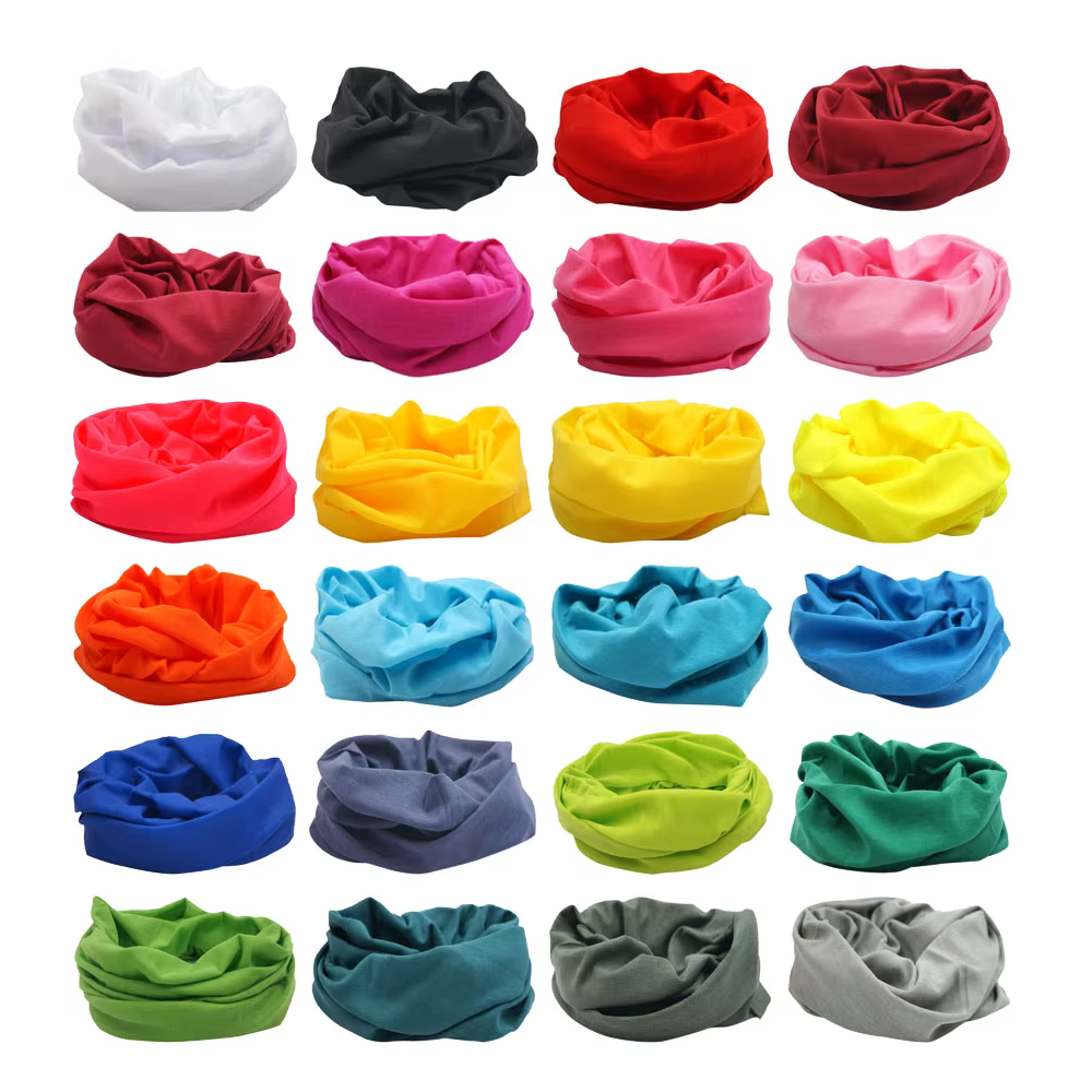 Cache-cou de couleur pour hommes et femmes
