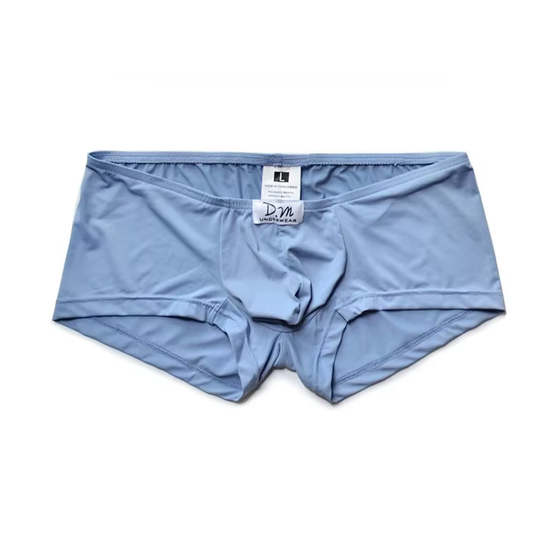 Sous-vêtements pour hommes caleçons boxeurs solides Cuecas Masculinas slips
