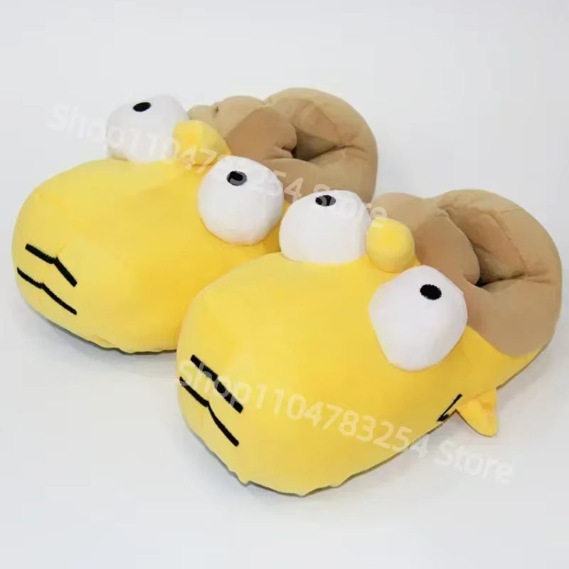 Pantoufles chaudes d'hiver Kawaii pour la maison