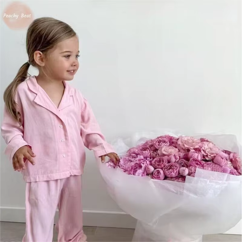 Pyjama en Coton et Lin pour Garçon et Fille