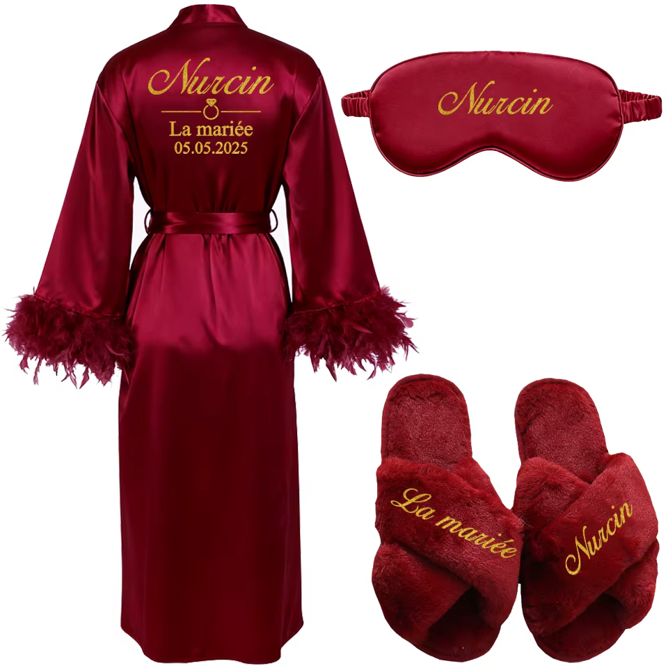 Peignoir personnalisé pour femmes