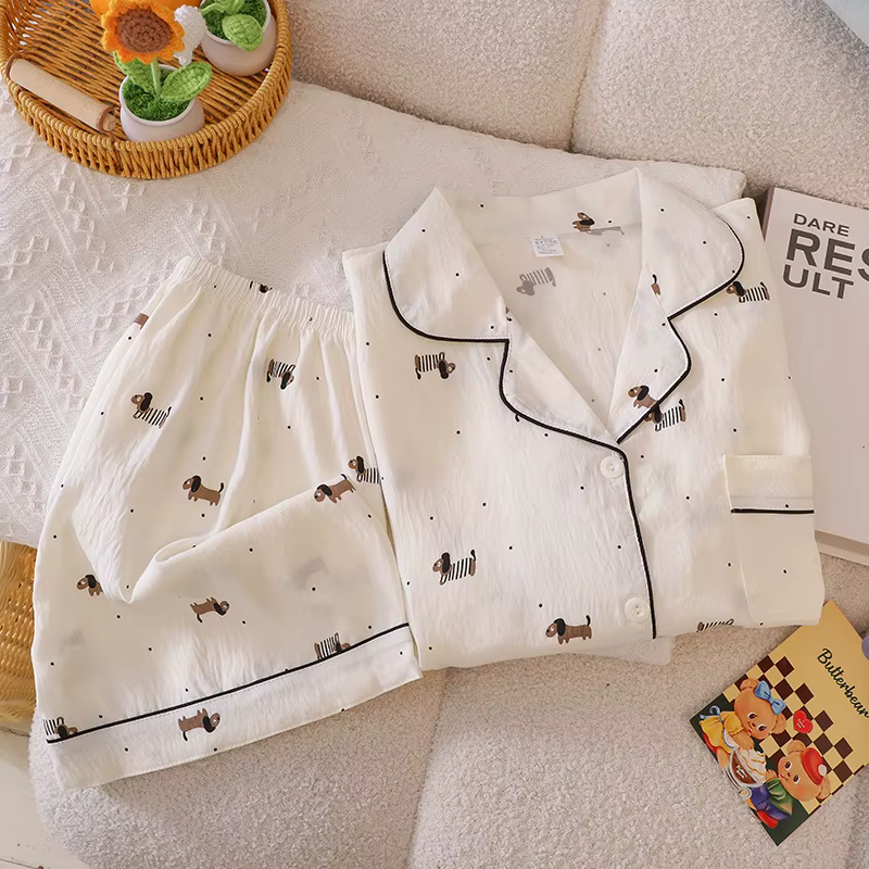 Pyjama pour femme à manches courtes