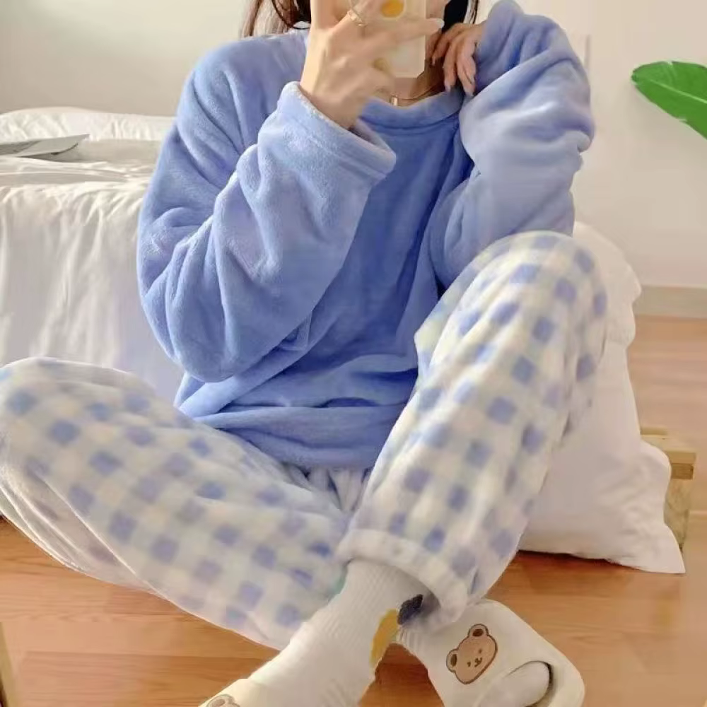 Smile Optics-Ensemble de Pyjama Chaud pour Femme