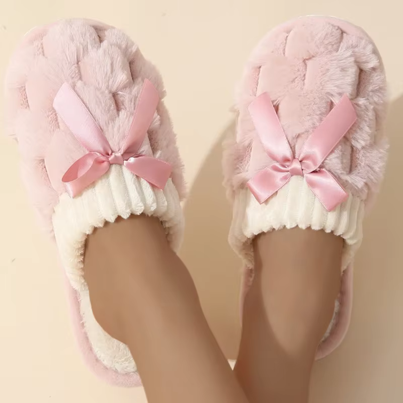 Pantoufles chaudes d'hiver pour femmes