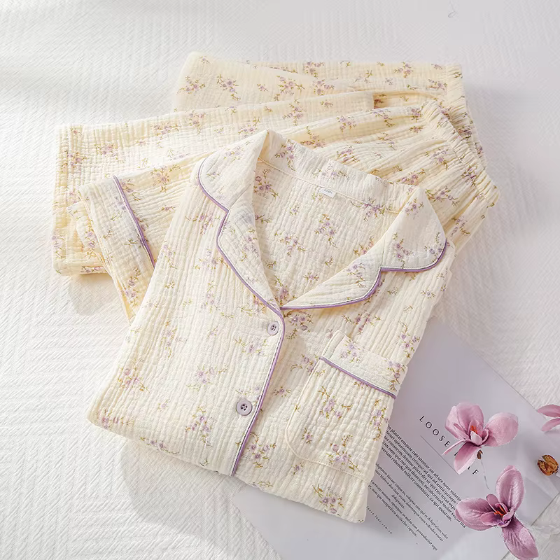 Vêtements de nuit en coton pour femmes