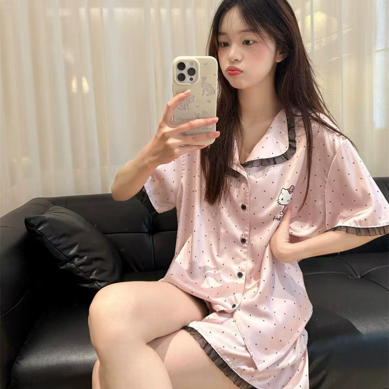 Pyjama Kawaii Hello Kitty pour filles