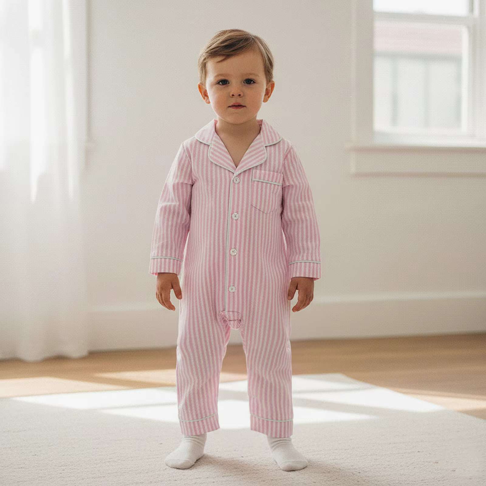 Pyjama d'automne pour bébé fille et garçon
