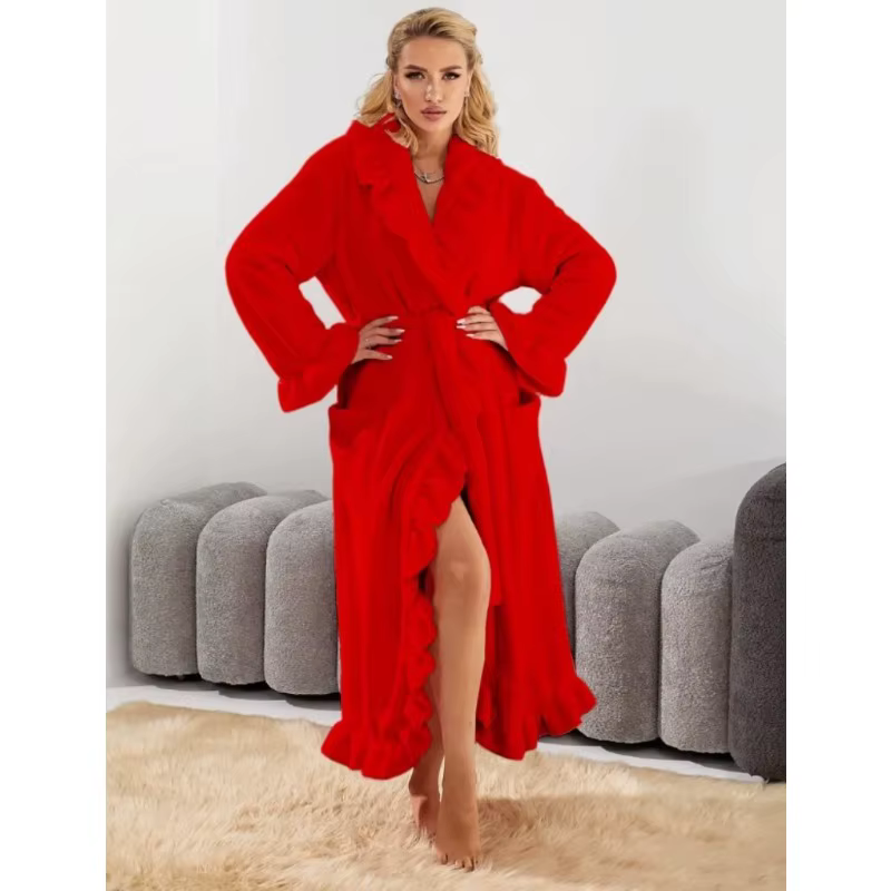 Peignoir Long et chaud pour femmes