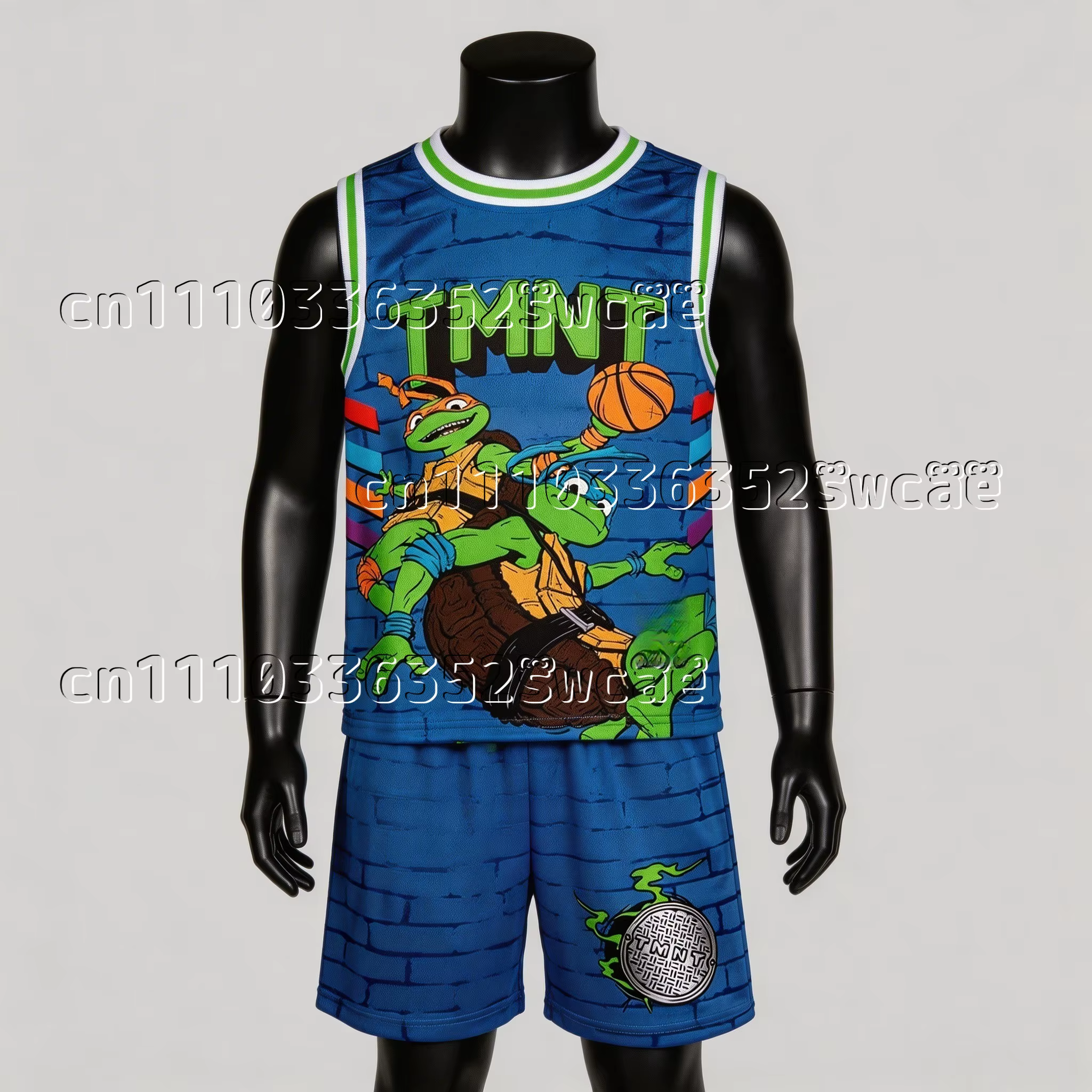 Nouveauté 2026 : Ensemble pyjama et gilet d'été sur le thème des Tortues Ninja de Bandai