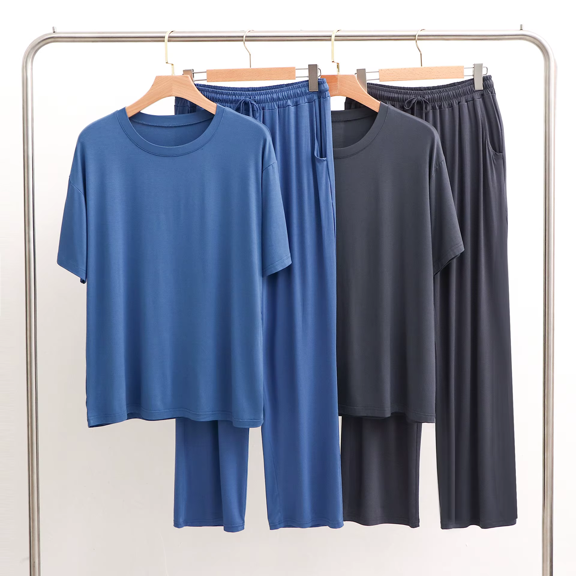 Pyjama à Manches Courtes pour Homme
