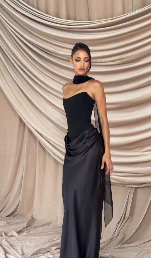 Robe longue sexy pour femme