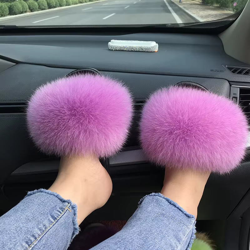 Pantoufles moelleuses pour femmes