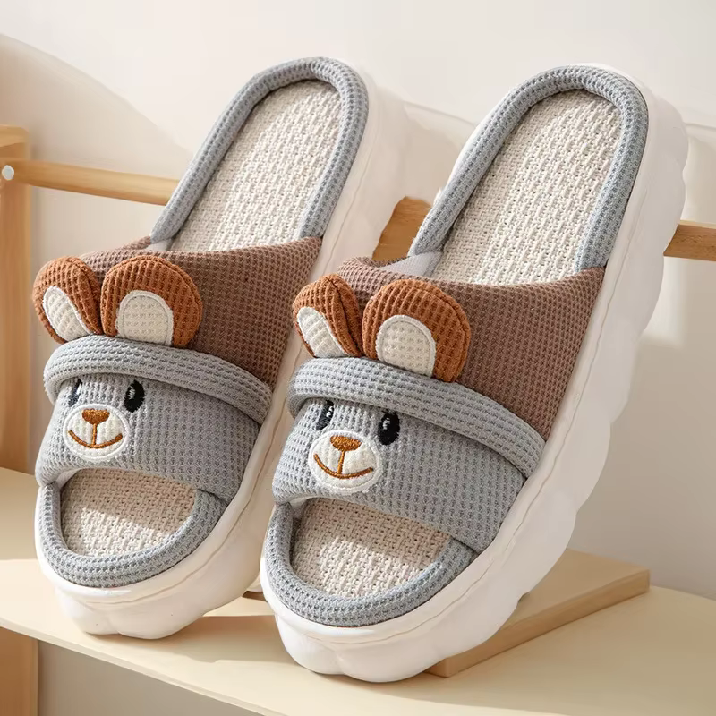 Pantoufles de lapin mignonnes pour femmes
